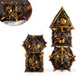 7-Piece Dragon Metal Dice Set – Sharp Edge Polyhedral Dice with Box for D&D, Pathfinder & RPGs Gamers Guild