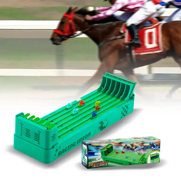 Electronic Horse Racing Board Game – Desktop Battery-Powered Tabletop Racing Set | Interactive Family Party Toy | Age 18+ Gamers Guild