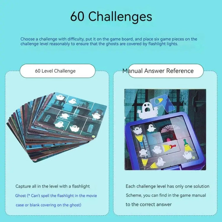 Ghost Catcher Strategy Board Game – Multiplayer Puzzle Challenge for Kids & Family | Party Table Toy with Interactive Gameplay Gamers Guild
