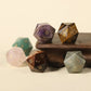 Crystal Quartz D20 – Handwritten Font Gemstone Dice for DND, Pathfinder & RPG Star Path Adventures Gamers Guild