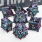 Tree Root Metal Dice Set – Red Polyhedral Dice for D&D, Pathfinder & RPGs Gamers Guild