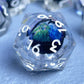 Dragon’s Eye Liquid Core Dice Set – Sharp Edge Polyhedral Resin Dice for D&D, Pathfinder & RPGs Gamers Guild