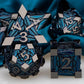 DND Metal Polyhedral Dice Set – Heavy RPG Dice for Dungeons & Dragons, Pathfinder & Tabletop Games Gamers Guild
