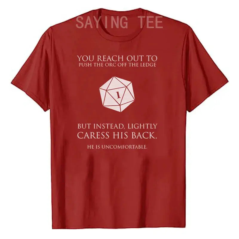 Men’s Dungeons & Dragons Funny Gamer T-Shirt – Graphic Short Sleeve Tee for Boys, Husbands & RPG Fans Gamers Guild