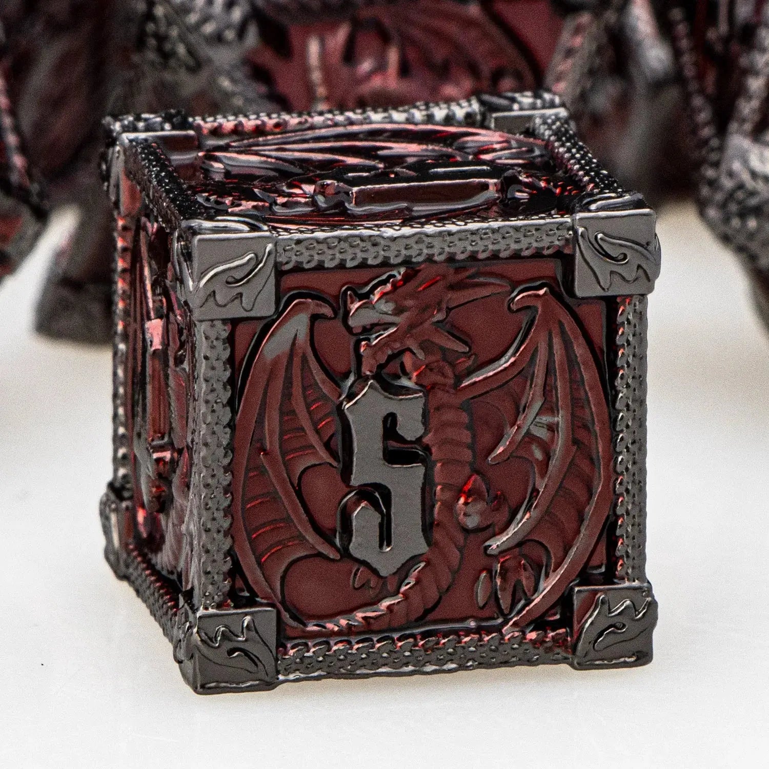 Metal DND Dice Set – Heavyweight Polyhedral Dice for Dungeons & Dragons & RPGs Gamers Guild