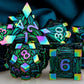 DND Metal Polyhedral Dice Set – Heavy RPG Dice for Dungeons & Dragons, Pathfinder & Tabletop Games Gamers Guild