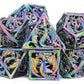 7-Piece Hollow Dragon Metal Dice Set – Intricately Carved Polyhedral Dice for D&D, Pathfinder & RPG Tabletop Games Gamers Guild