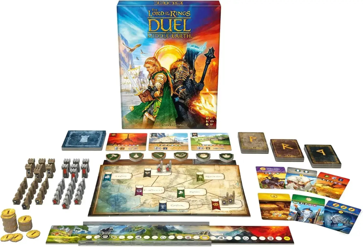 Duel for Middle-Earth: Epic Strategy Board Game Adventure Gamers Guild