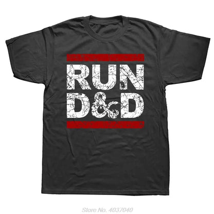 Dungeon Master Dice & Dragons T-Shirt – 2024 Cotton Tee for RPG Fans, Summer Casual Fit Gamers Guild