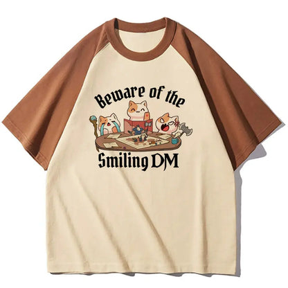 Dungeons & Dragons Women’s Cartoon Graphic Tee – Funny Casual T-Shirt with O-Neck, Half Sleeves & Broadcloth Comfort Gamers Guild