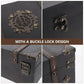 Wooden Pirate Treasure Chest – Vintage Trinket & Jewelry Box for Tabletop Decor, RPG Props, and Gift Storage Gamers Guild