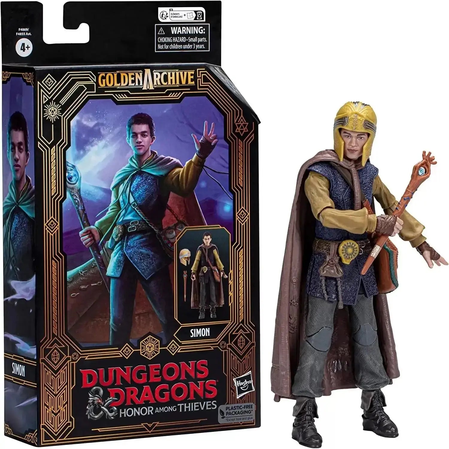 D&D Golden Archive 6-Inch Action Figures – Edgin, Simon, Holga & Forge Collectibles by Hasbro Gamers Guild