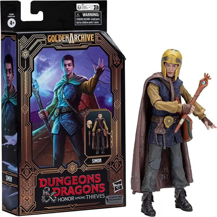 D&D Golden Archive 6-Inch Action Figures – Edgin, Simon, Holga & Forge Collectibles by Hasbro Gamers Guild