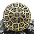 Hollow Metal D100 Dice – 100-Sided Dragon Engraved Brass Die for Dungeons & Dragons, Pathfinder & RPG Tabletop Games Gamers Guild
