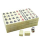 Mini Chinese Mahjong Game Set – 144 Engraved White Tiles, Compact Traveler Edition with Storage Box – Perfect for Family Gatherings, Parties & Leisure Play Gamers Guild
