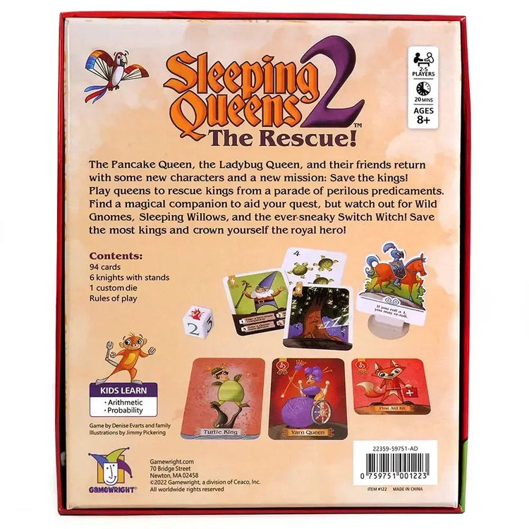 Sleeping Queens 2: The Rescue – Strategic Card Game Adventure | Save the Ladybug Queen | Family-Friendly Fun for Kids & Adults Gamers Guild