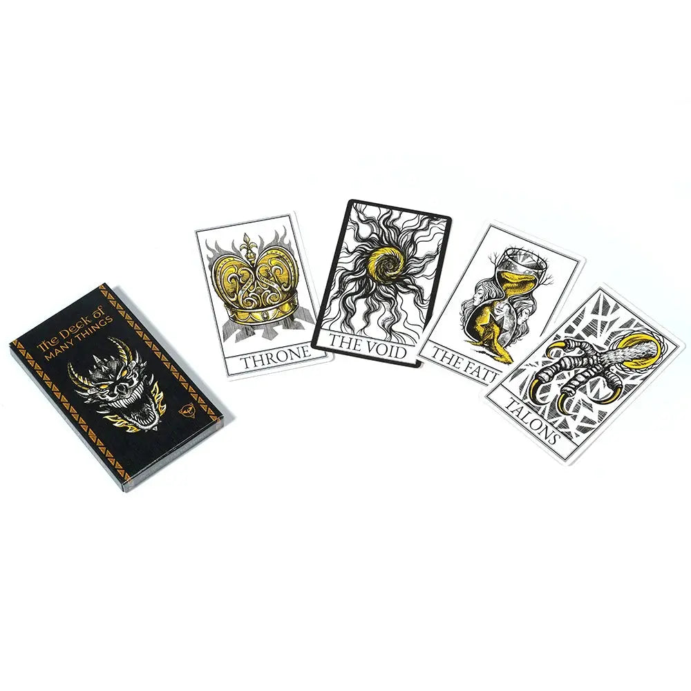 The Deck of Many Things Tarot Card Set – 5E-Compatible Dungeons & Dragons Accessory for Dungeon Masters & Fantasy RPG Fans Gamers Guild