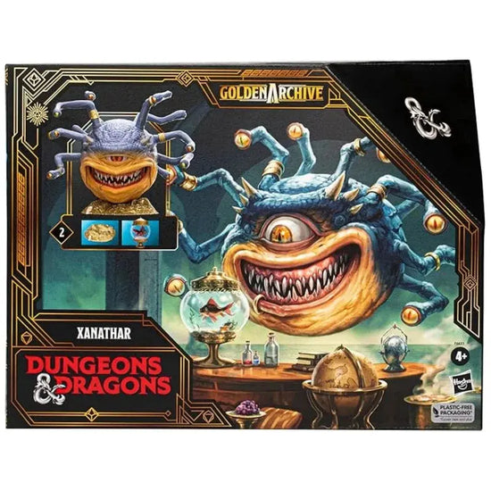 D&D Golden Archive Xanathar Figure – 6-Inch Beholder Crime Lord Collectible by Hasbro Gamers Guild