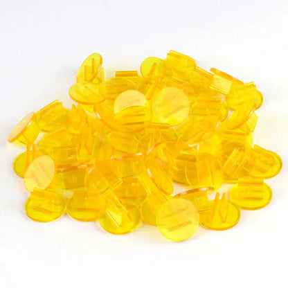 Translucent Plastic Card Stands – 50 PCS Multi-Color Holders for Board Games, RPGs & Display Props Gamers Guild
