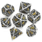 7-Piece Hollow Flying Dragon Metal Dice Set – Polyhedral RPG Dice for Dungeons & Dragons, Pathfinder & Tabletop Games Gamers Guild