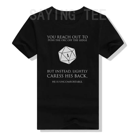 Men’s Dungeons & Dragons Funny Gamer T-Shirt – Graphic Short Sleeve Tee for Boys, Husbands & RPG Fans Gamers Guild