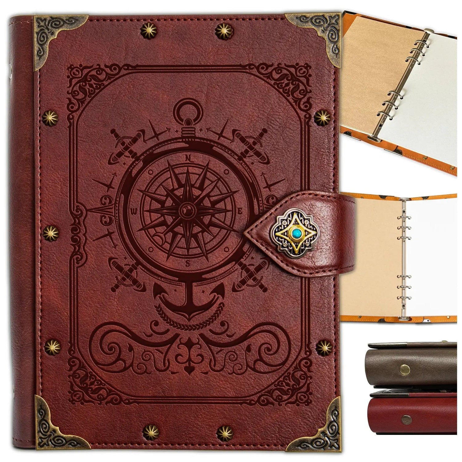 Tree of Life RPG Notebook – A5 Leather Journal for DND, Fantasy Writing & Dungeon Master Notes Gamers Guild