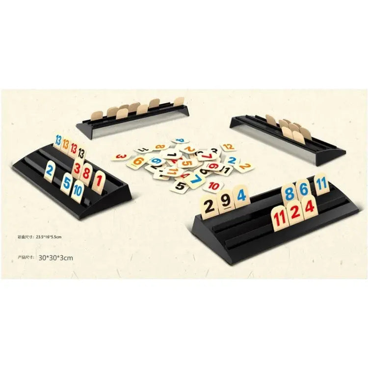 Number Pairing Rummy Game – Mila Bridge Edition | Classic Tile Game for Family & Friends | English Version - Gamers Guild