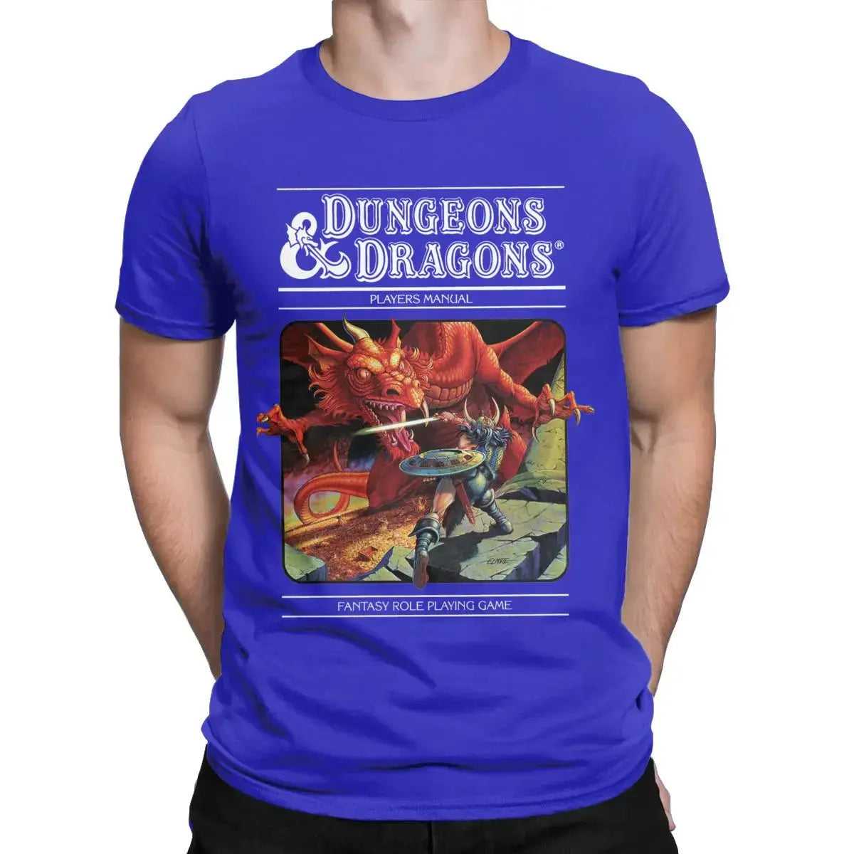 Dungeons & Dragons Fan T-Shirt – Classic Unisex Cotton Tee for RPG Lovers & Tabletop Gamers Gamers Guild
