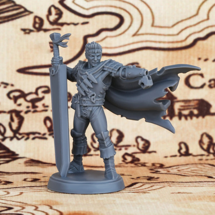 Human Soldier Miniature – 25mm ABS Figure for TTRPG & Display Gamers Guild