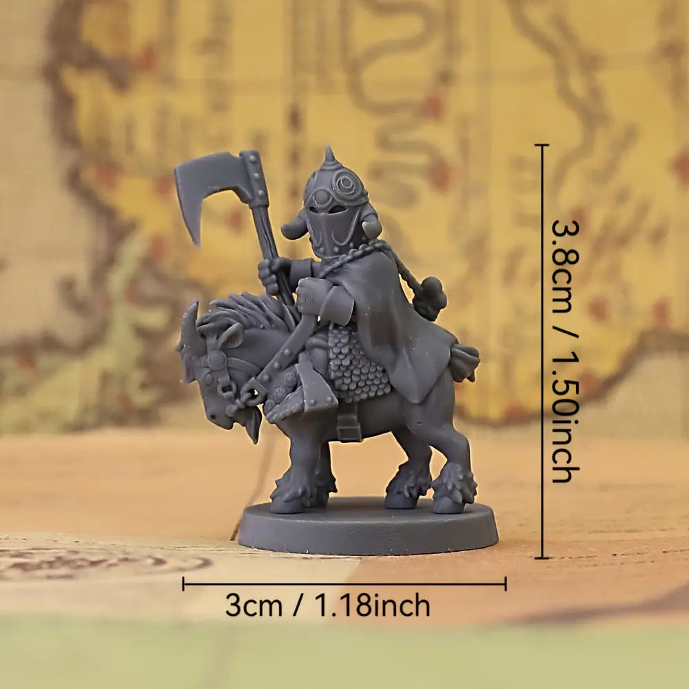 Dwarf Knight Miniature – Premium 3D Printed Fantasy Defender for TTRPGs Gamers Guild