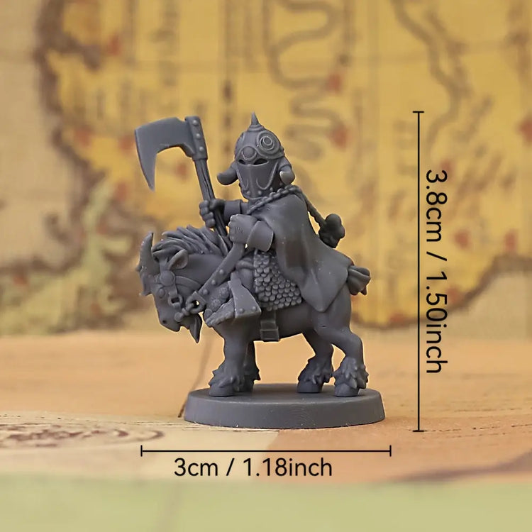 Dwarf Knight Miniature – Premium 3D Printed Fantasy Defender for TTRPGs Gamers Guild
