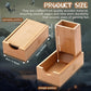 Foldable Bamboo Dice Tower – Portable Wooden Rolling Tower & Storage Box for RPGs, Board Games & Gatherings Gamers Guild