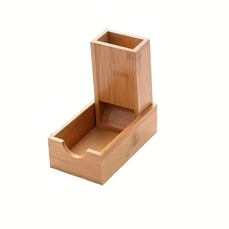 Foldable Bamboo Dice Tower – Portable Wooden Rolling Tower & Storage Box for RPGs, Board Games & Gatherings Gamers Guild