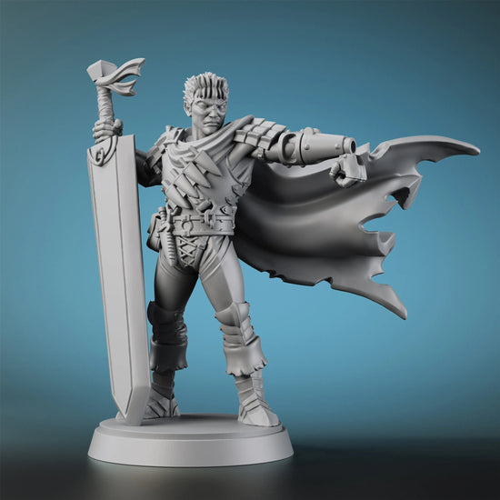 Human Soldier Miniature – 25mm ABS Figure for TTRPG & Display Gamers Guild