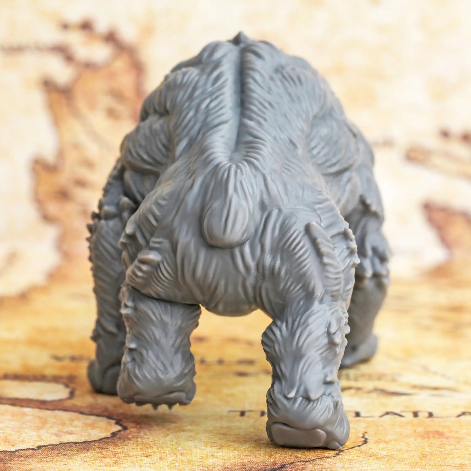 Bear Gauldurbjorn – Skadi’s Companion Miniature  3D Printed Resin Beast for Fantasy RPGs Gamers Guild