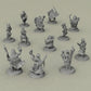12pcs D&D NPC Miniature Set – Fantasy Townfolk & Terrain for TTRPGs Gamers Guild