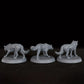 Wolf Pack Miniatures – Set of 3 Fierce Creatures for TTRPG Encounters Gamers Guild