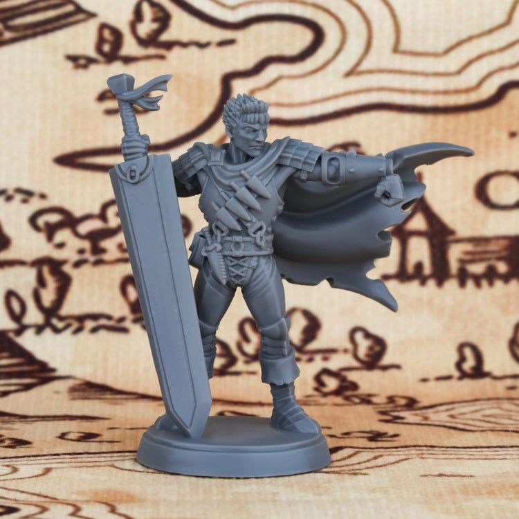 Human Soldier Miniature – 25mm ABS Figure for TTRPG & Display Gamers Guild