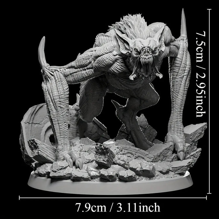 Fantasy Creature Miniature – 3D Printed ABS Statue for Tabletop RPGs & DIY Painting Gamers Guild