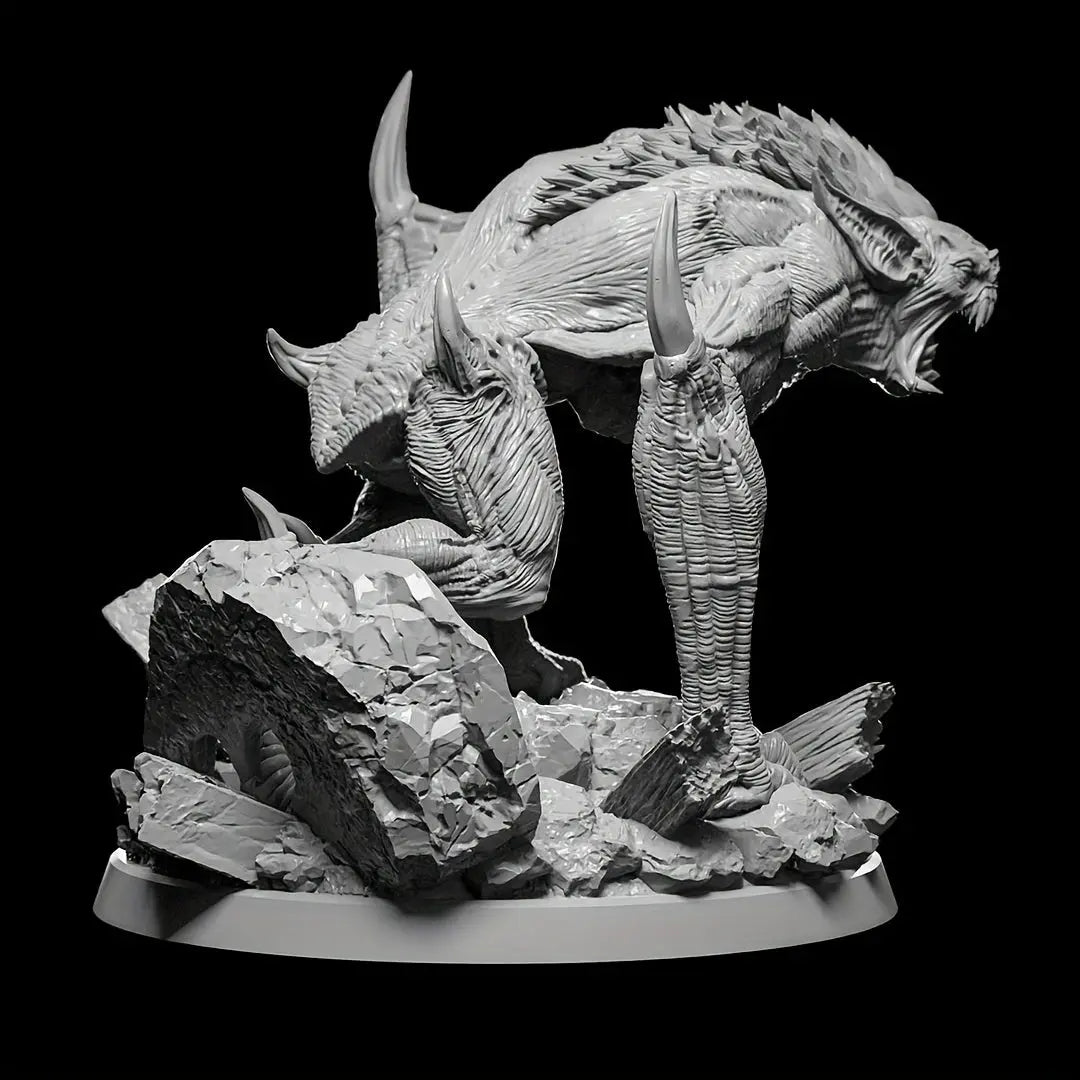 Fantasy Creature Miniature – 3D Printed ABS Statue for Tabletop RPGs & DIY Painting Gamers Guild