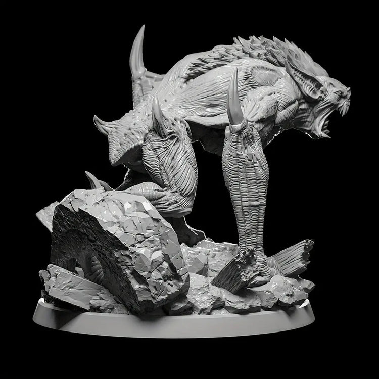 Fantasy Creature Miniature – 3D Printed ABS Statue for Tabletop RPGs & DIY Painting Gamers Guild