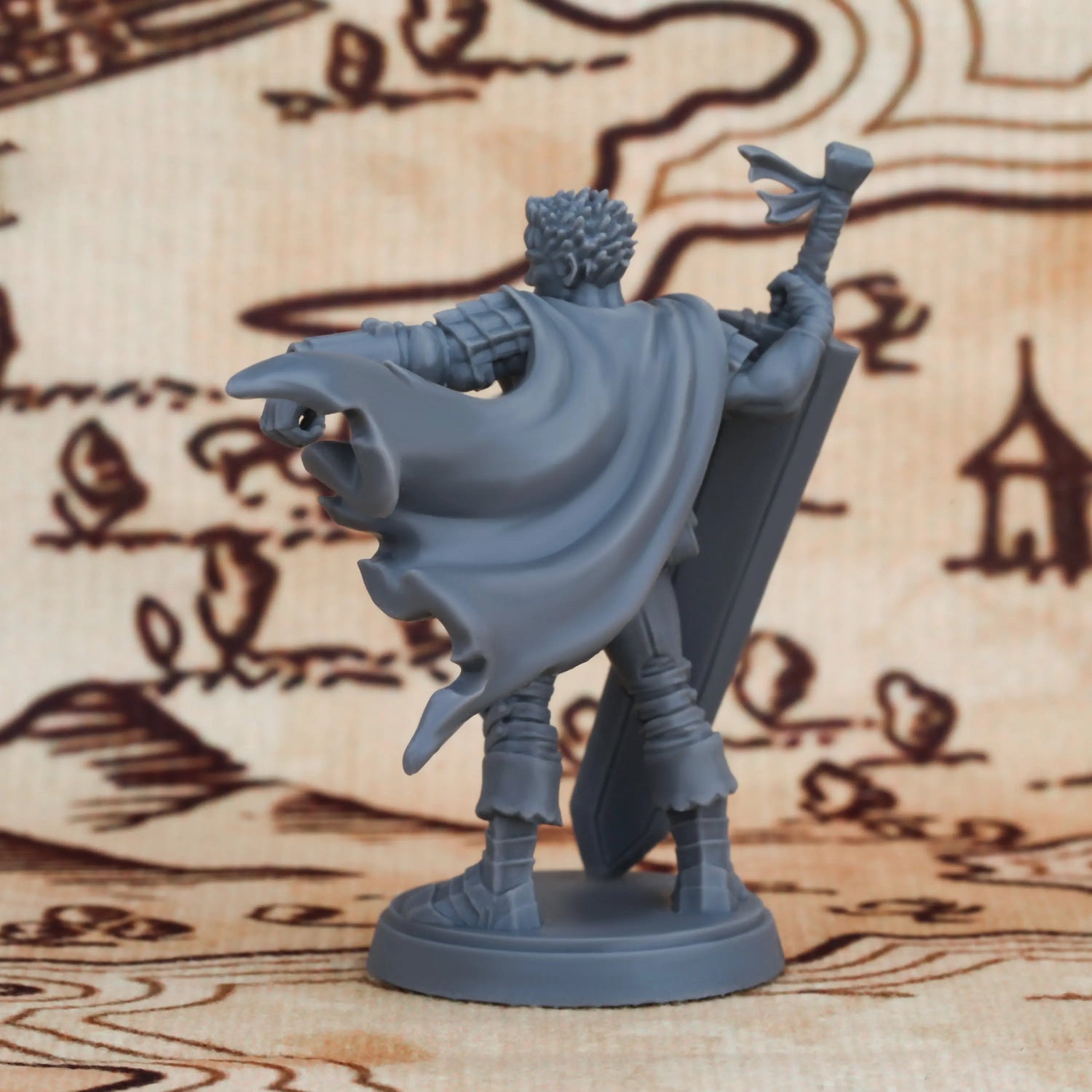 Human Soldier Miniature – 25mm ABS Figure for TTRPG & Display Gamers Guild
