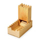 Foldable Bamboo Dice Tower – Portable Wooden Rolling Tower & Storage Box for RPGs, Board Games & Gatherings Gamers Guild