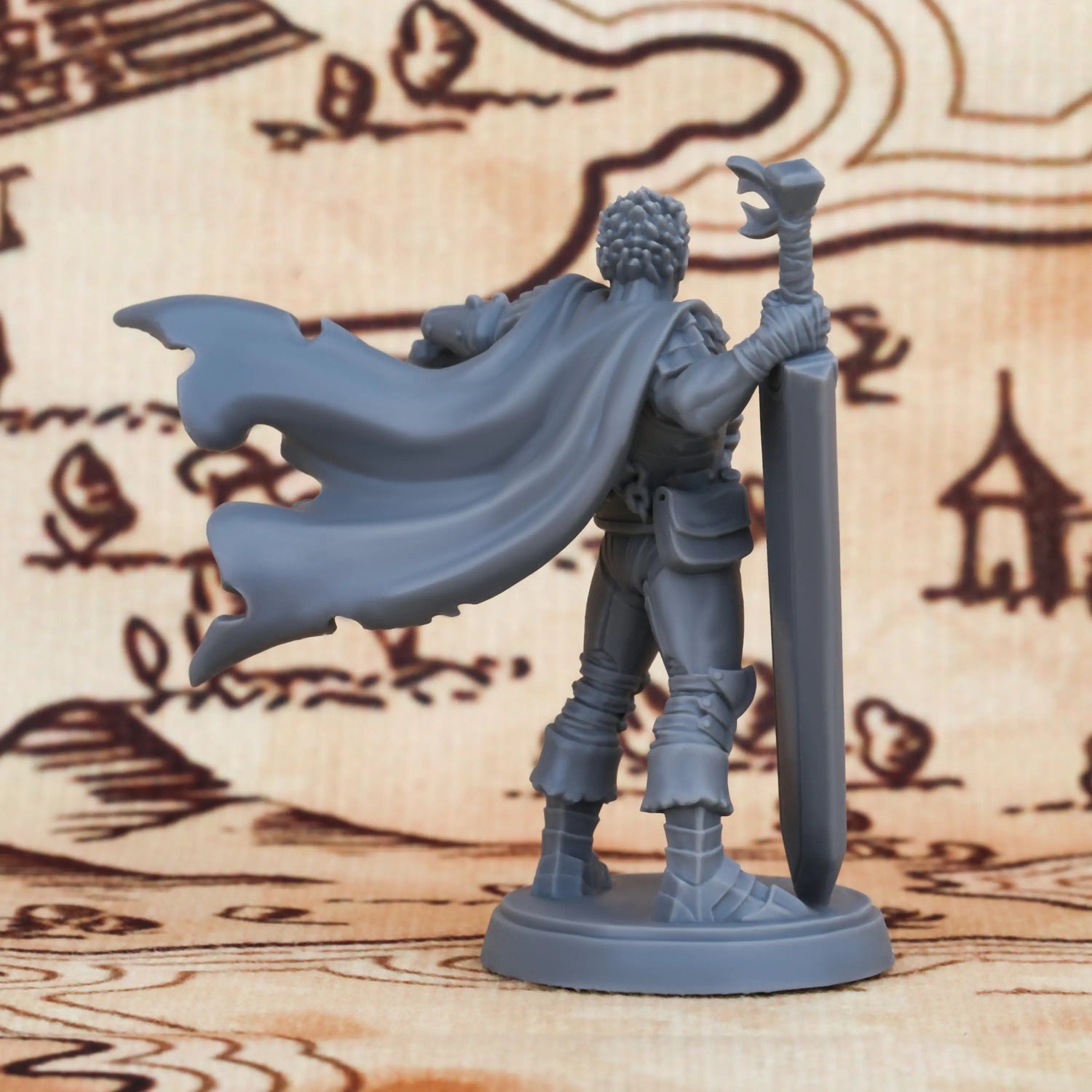 Human Soldier Miniature – 25mm ABS Figure for TTRPG & Display Gamers Guild